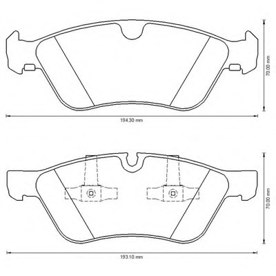 Textar Brake Pad Front